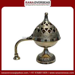 กระถางธูปทองเหลืองโลบันเหมาะสำหรับใช้ในสำนักงานและวัดในราคาที่ดี - Product Image 3