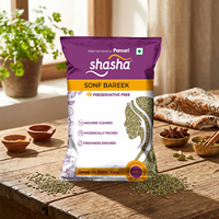 Shasha Premium Bareek Sonf (Biji Adas) 100g Rempah India Segar & Aromatik