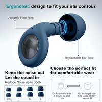 Bouchons d'oreilles anti-bruit en silicone étanches pour le sommeil, protection contre le bruit, agent de dropshipping Shopify 2026