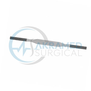 Kit d'instruments de rhinoplastie chirurgicaux double face Akramed Premium en acier inoxydable pour la conservation, certifié CE - Product Image 2