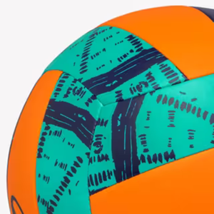 Ballon de volley-ball d'intérieur personnalisé avec logo, pour entraînement en équipe, taille officielle 5, surface en microfibre premium - Product Image 4