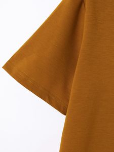 Polo de Manga Corta para Hombre, Color Rojo Sólido, Tejido Transpirable, Estilo Casual, MOQ Bajo - Product Image 5
