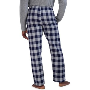 Autumn Winter Women's 100% Cotton Crew Neck <b>Flannel</b> <b>Pajama</b> Set High Waist Long Sleeve Trousers Casual Two Piece Lightweight - Product Image 2
