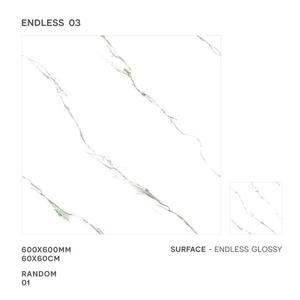 Vistaar Onyx Bianco 600x600mm Glazed Porcelain Floor Tile Marble Look Luxury 60x60cm Ceramic Glazed Tiles - Product Image 6