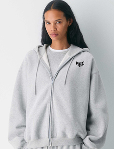 Wholesale Women Zip Up Hoodie Casual Streetwear Sweatshirt Custom Zipper Hoodie OEM ODM Clothing Supplier USA - Product Image 1