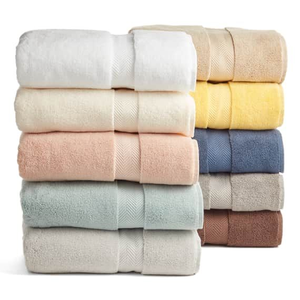 Ensemble de serviettes en coton de luxe pour le bain et le visage, pour la maison et l'hôtel, serviettes de spa haut de gamme, douces et moelleuses, qualité hôtelière - Product Image 1