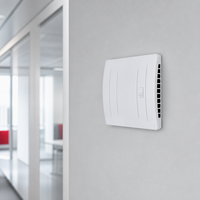 Grille d'aération murale carrée en plastique réglable et durable Chinafore PAV-F 125 mm pour climatisation commerciale