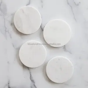 Exclusive Square <b>Marble</b> <b>Coaster</b> Classic Style Premium Pure <b>Marble</b> Customized Color Home Restaurant Use Table Decorations Coffee - Product Image 6