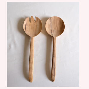 Multi-Functional Olive Wood Spoon with Strong Handle and Natural Finish for Everyday Cooking - Product Image 1