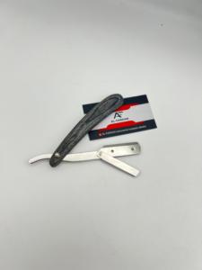 High Quality Wooden Handle Men's Face Shaving <b>Razor</b> for Barber Salon Use Stainless Steel <b>Single</b> <b>Blade</b> Non-Disposable Custom Logo - Product Image 3