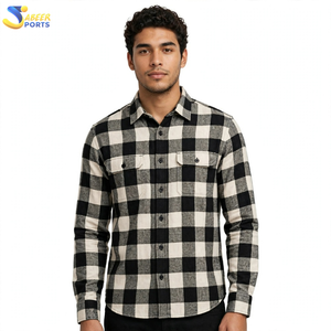 Chemise en flanelle pour homme, confectionnée avec des matériaux de qualité supérieure, offrant un ajustement confortable, design tendance, chemise en flanelle pour homme pour un look tendance - Product Image 4