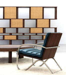 Étagère en bois massif de style Mid-Century, vitrine ouverte, séparateur de salon et chambre, unité de rangement en bois – Vente en gros - Product Image 3