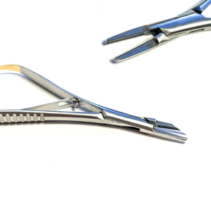 ที่จับเข็มแบบพรีเมียม T/C Mathieu Ryder  ปากจับทำจากทังสเตนคาร์ไบด์  ตัวด้ามทำจากสแตนเลส  เครื่องมือผ่าตัดหลอดเลือดและเย็บแผล  ได้รับเครื่องหมาย CE ISO - Product Image 5