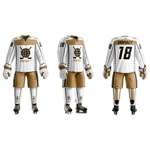 Nuevo Uniforme de Hockey sobre Hielo Cómodo para Adultos, Ropa Deportiva con Impresión por Sublimación, Uniforme de Hockey sobre Hielo con Logotipo Personalizado - Product Image 6