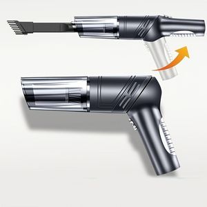 Aspirapolvere Portatile Senza Fili Pieghevole per Auto, Nero, ad Alta Potenza 6000Pa, Leggero, Senza Sacco, con Forte Aspirazione - Product Image 3