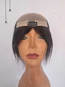 Short <b>Bob</b> <b>Wigs</b> with Bangs Natural Color Brazilian Remy Human Hair Lace Front <b>Wig</b> Glueless - Product Image 5