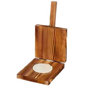 Molde de madera hecho a mano para hacer dumplings, ravioles, gyozas, pierogi y pasteles rellenos - Product Image 2