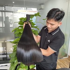 Extensions de cheveux à la kératine Remy vietnamiens les plus vendus Noir naturel I Tip Longue durée et Durable - Product Image 3
