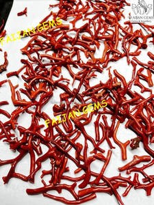 Wholesale Red Coral Polished <b>Raw</b> Natural <b>Crystal</b> Gravel Stone Red Coral Rough for Natural Healing Asset Jewellery Making Stone - Product Image 2