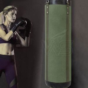 Sacs de frappe en cuir écologiques, imperméables et robustes, avec remplissage de sable, ajustables et personnalisables, sacs de fitness de haute qualité - Product Image 3