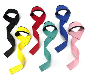 Sangle de musculation robuste et respirante en coton écologique antidérapante pour fitness, haltérophilie et soulevé de terre - Product Image 4