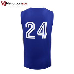 Uniforme de Baloncesto para Adultos, Diseño OEM, Negro, Sin Mangas, Poliéster, Transpirable, de Secado Rápido - Product Image 3