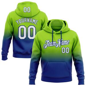 Sudadera con Capucha de Forro Polar con Estampado por Sublimación, Diseño Sólido, Poliéster/Algodón, Unisex, Ropa Urbana de Invierno, Corte Regular Informal - Product Image 4