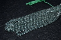 Perles facettées en améthyste verte naturelle AAA, perles de pierres précieuses en vrac pour la fabrication de bijoux, vente en gros