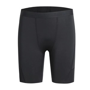 Shorts de compression pour hommes, vente en gros personnalisée OEM, best-seller, nouveau design, décontractés, sportifs, avec poche, couleur unie - Product Image 1