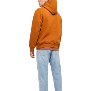 Premium Design Winter Acid Washed Orange Color Men's <b>Thermal</b> Custom French Terry Sweater Hoodie Pullover Warm <b>Top</b> - Product Image 3
