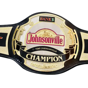 Johnsonville 7-Time Champion Belt Best of the Backyard Design Premium Quality Black Strap with Gold Plate - Product Image 2