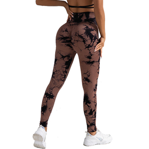 High Waist Seamless Women <b>Leggings</b> Quick Dry Breathable Yoga Pants <b>with</b> <b>Pocket</b> for Running Gym Fitness - Product Image 3