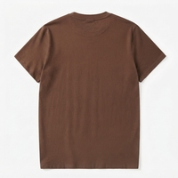 T-shirt décontracté surdimensionné à col rond pour homme, personnalisé avec impression sérigraphique, manches courtes, 100 % coton, vente en gros