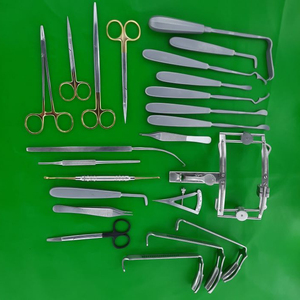 Kit d'instruments de réparation de fissure labiale et palatale de qualité hospitalière, en acier inoxydable, réutilisable, instruments de chirurgie plastique - Product Image 3