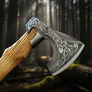 Hacha Vikinga Multiusos a Precio de Fábrica, de Acero con Alto Contenido de Carbono, Diseño Nuevo y Popular para Actividades al Aire Libre, Venta al Por Mayor, Personalizable - Product Image 3
