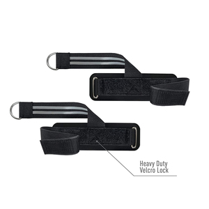 Correas de Muñeca de Poliéster Antideslizantes Ajustables con Logotipo Personalizado de la Mejor Calidad para Levantamiento de Pesas y Peso Muerto, Uso en Gimnasio - Product Image 2