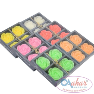 ชุดของขวัญเทียนลอยน้ำรูปดอกกุหลาบตกแต่ง AF 401 สำหรับตกแต่งโต๊ะกลาง ในราคาที่ดีที่สุด - Product Image 3