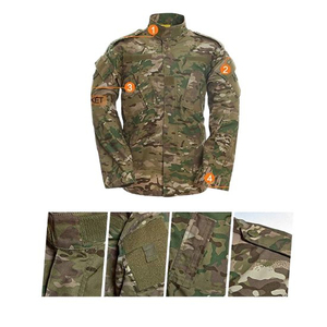 Tactical Uniform Autumn Formal Breathable Outdoor Long Sleeve Custom Design <b>Camouflage</b> Unisex Custom Made Cotton Custom - Product Image 4