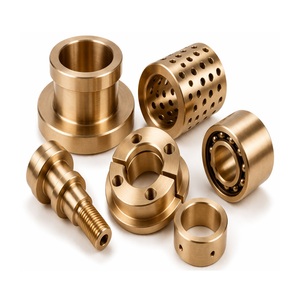 Piezas de Bronce Mecanizadas por CNC Personalizadas, Componentes Torneados de Precisión para Aplicaciones Industriales e Ingeniería, Piezas de Bronce CNC - Product Image 2