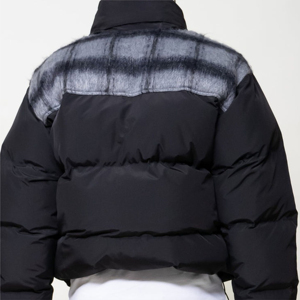 Veste matelassée d'hiver personnalisée pour homme, respirante, OEM, pour l'extérieur, avec capuche, écologique, réversible, vente en gros - Product Image 4