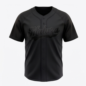 Uniforme de Béisbol Personalizado Directo de Fábrica, Conjunto Transpirable de Secado Rápido, Jersey con Botones, Pantalones de Softbol con Cintura Elástica Anti-UV - Product Image 1