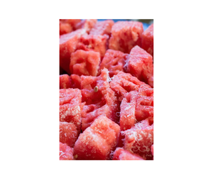 Cubos de Sandía Orgánica Congelada de Vietnam, Proceso IQF Premium, Empacados a Granel y Saludables, Precios Competitivos para Compradores - Product Image 4