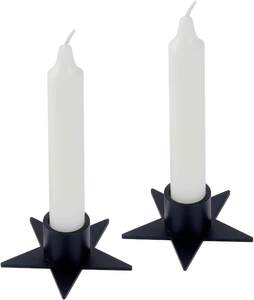 Support à bougie antique en fer avec pot en verre cristal, métal durable pour la décoration de table de salon, mariage ou événement à domicile - Product Image 1