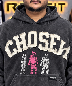 Sweat-shirts à capuche unisexes personnalisés en molleton épais noir délavé, streetwear graphique, conception de logo personnalisée, vêtements OEM en gros - Product Image 6