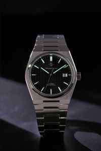 นาฬิกาข้อมือผู้ชาย Alexander Ferros รุ่น 5052S/01 ตัวเรือนสแตนเลสสตีลสีดำ ขนาด 38 มม. กันน้ำ ระบบออโตเมติก สไตล์สปอร์ต - Product Image 3
