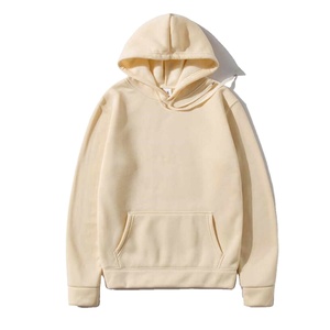 <b>Men's</b> Regular Fit Pocket Plain Dyed Winter Fleece Hoodie <b>Pullover</b> Sweatshirt Customizable Breathable Comfortable Streetwear - Product Image 4