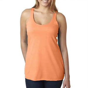 Camisetas sin mangas de algodón 100% transpirables para mujer, talla grande, informales, de verano, con logotipo personalizado, alta calidad, de Pakistán. - Product Image 6