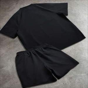 Conjunto de Camiseta y Pantalones Cortos de Verano para Hombre, Personalizado, Transpirable, de Algodón, Estilo Urbano, Venta al Por Mayor - Product Image 2