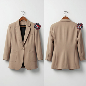 Vente en gros de vêtements de mode de qualité supérieure pour femmes blazer personnalisé pour femmes vêtements manteaux blazer à manches longues imperméable - Product Image 3
