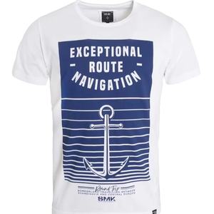 Camiseta informal estampada personalizada para hombre al por mayor, cuello redondo, manga corta, diseño de punto, fábrica de fabricación Tirupur - Product Image 1